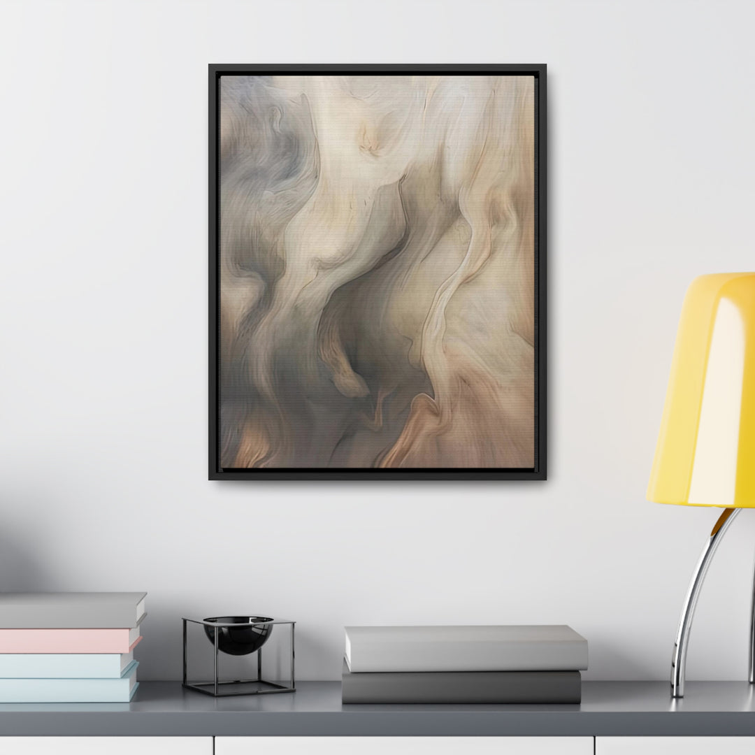 Ashen Dreams (Framed Canvas Print)