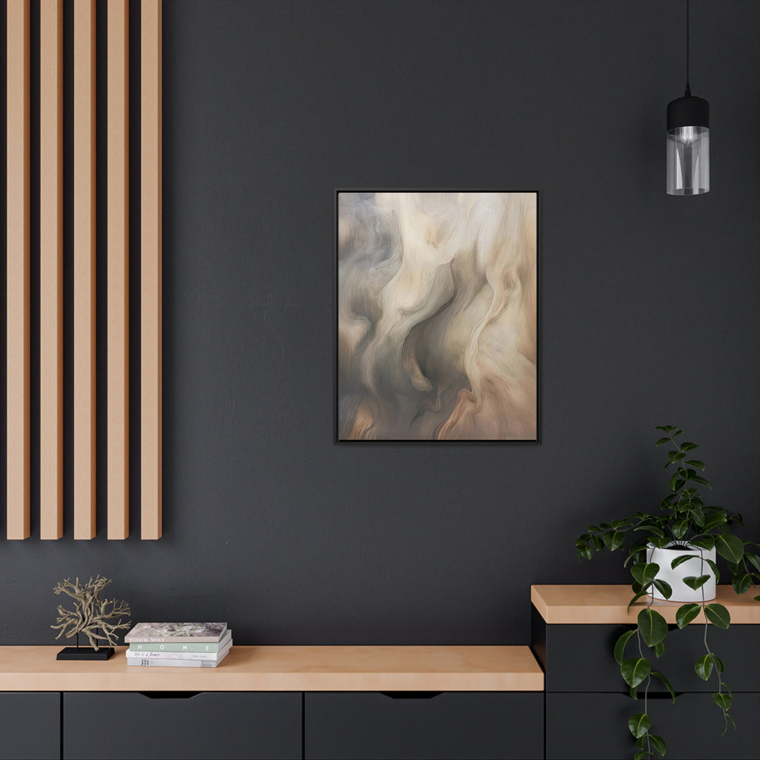 Ashen Dreams (Framed Canvas Print)