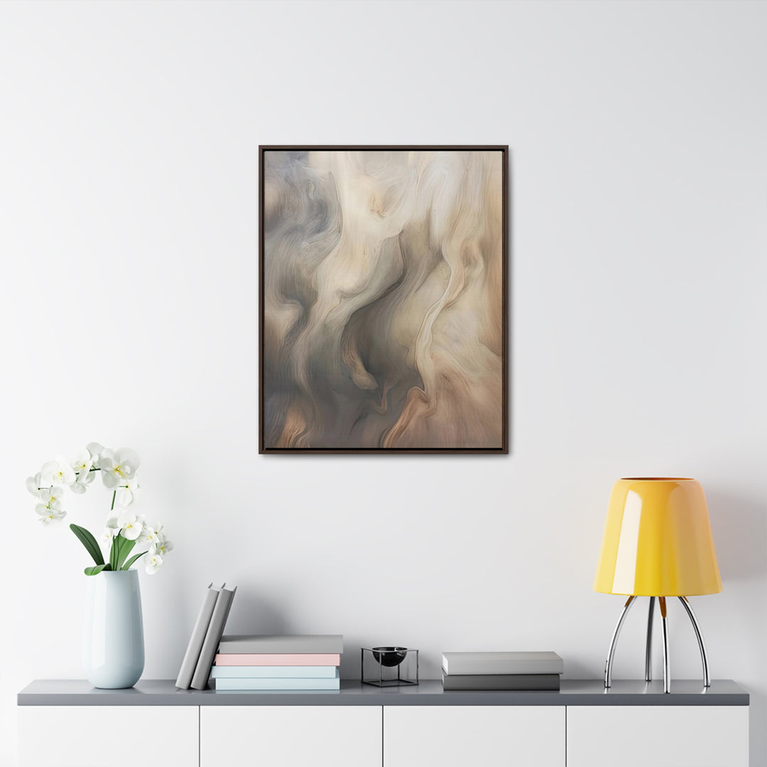 Ashen Dreams (Framed Canvas Print)