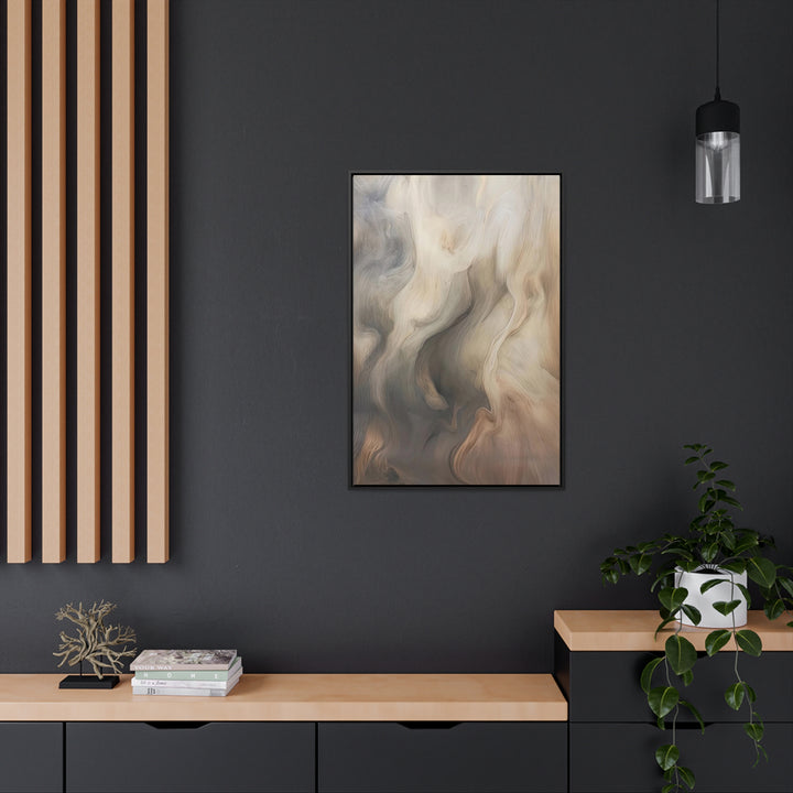 Ashen Dreams (Framed Canvas Print)