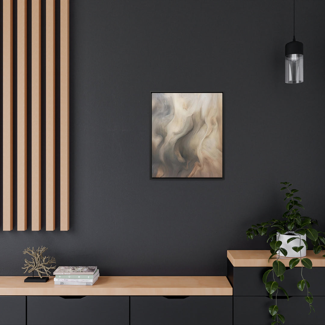 Ashen Dreams (Framed Canvas Print)