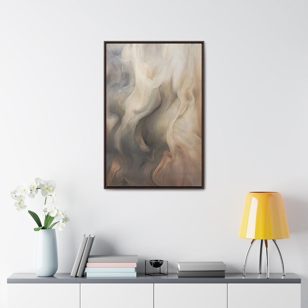 Ashen Dreams (Framed Canvas Print)