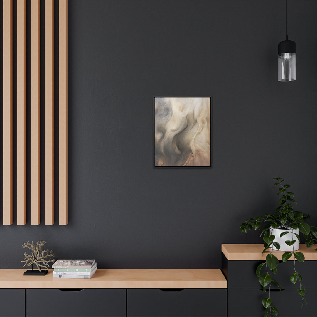 Ashen Dreams (Framed Canvas Print)