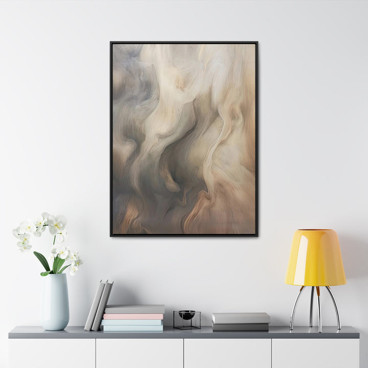 Ashen Dreams (Framed Canvas Print)