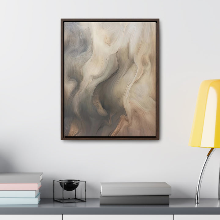 Ashen Dreams (Framed Canvas Print)