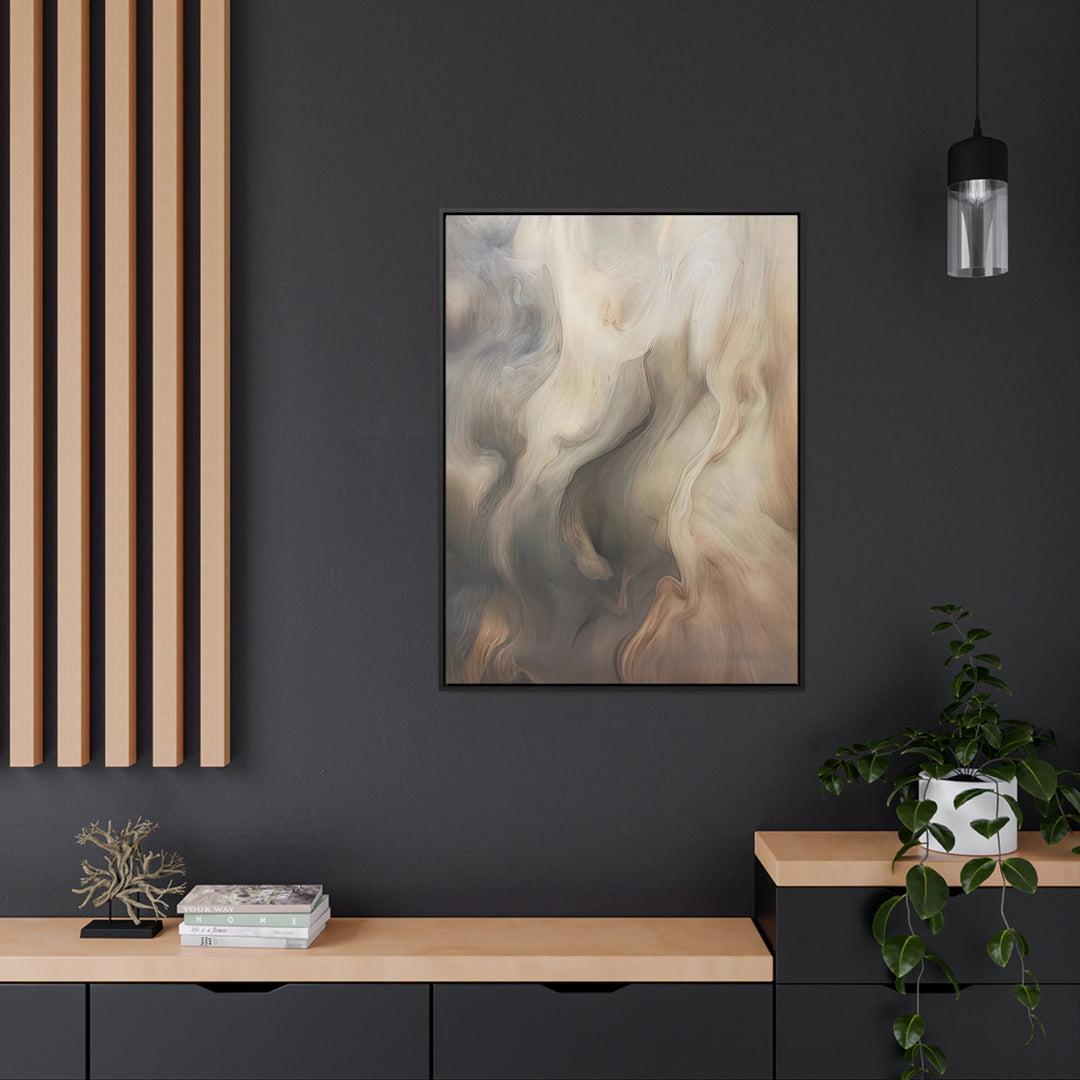Ashen Dreams (Framed Canvas Print)
