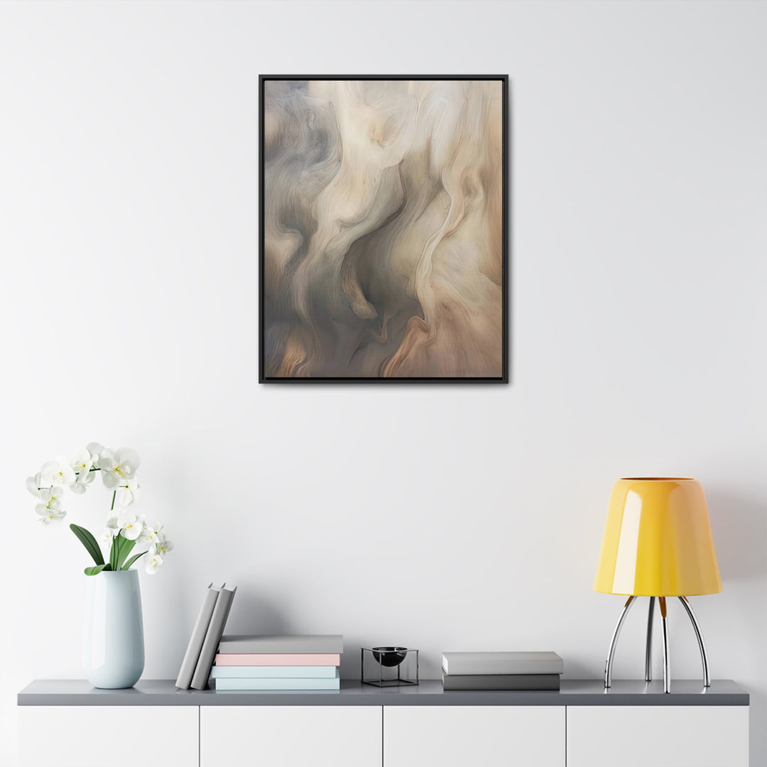 Ashen Dreams (Framed Canvas Print)