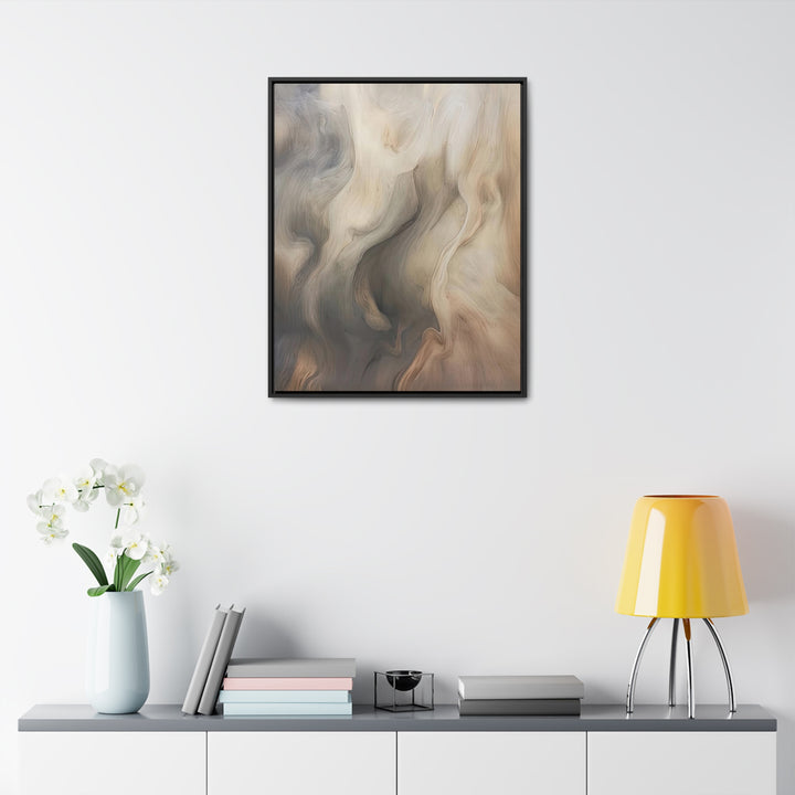 Ashen Dreams (Framed Canvas Print)