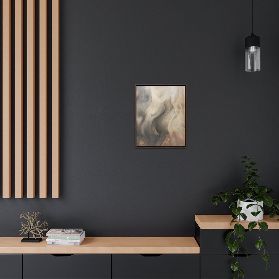Ashen Dreams (Framed Canvas Print)