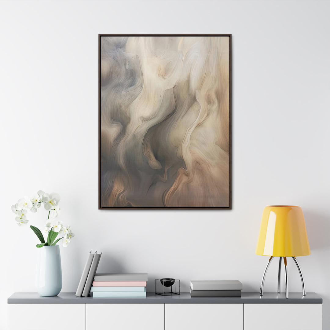 Ashen Dreams (Framed Canvas Print)