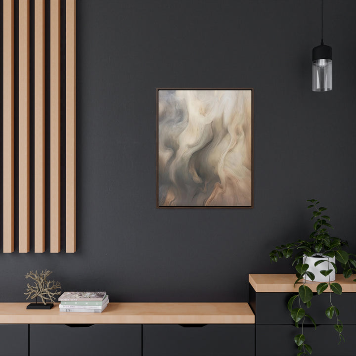Ashen Dreams (Framed Canvas Print)