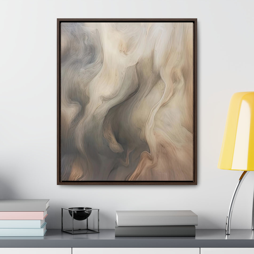 Ashen Dreams (Framed Canvas Print)